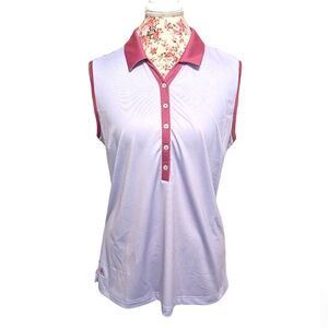 Adidas ClimaCool sleeveless golf shirt